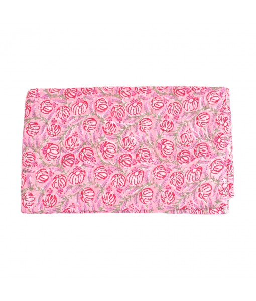 Hand Block Printed Sanganeri Cotton Running Fabric