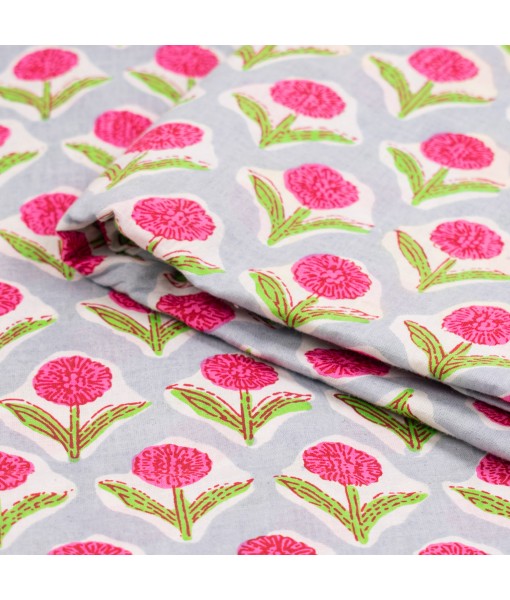 Hand Block Print Cotton Dressmaking Sewing Voile Fabric