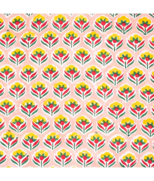 Floral Print Indian Natural Cotton Fabric
