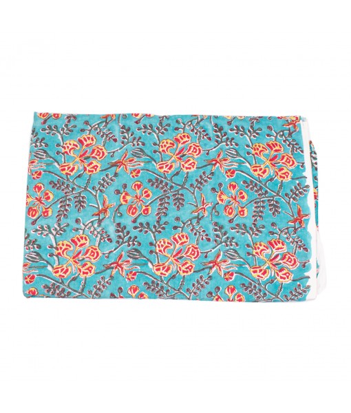 Handmade Cotton Paisley Block Printed Indian Sewing Fabric 