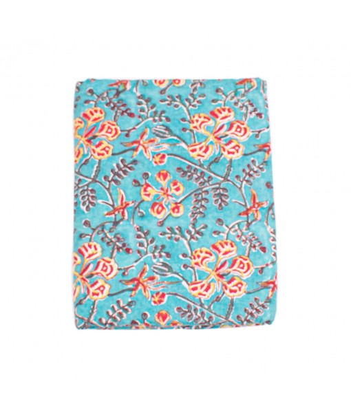 Handmade Cotton Paisley Block Printed Indian Sewing Fabric 