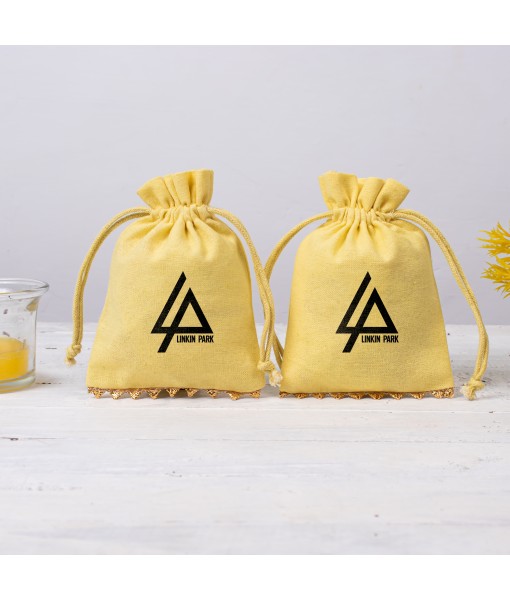 Small Wedding Favor Bags Custom Drawstring Jewellery Packaging Pouch Personalized Logo - Tulinii