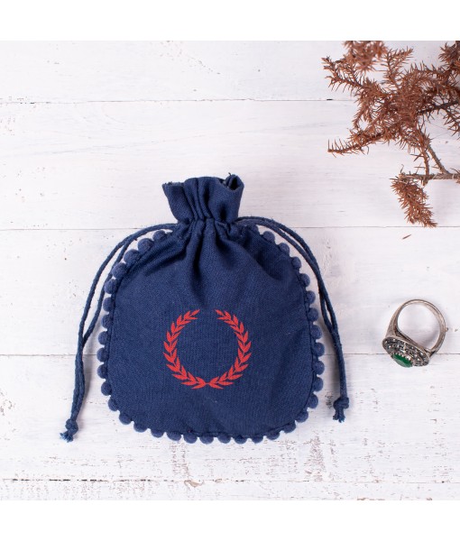 Designer Cotton Drawstring Jewellery packaging Pouch Custom Wedding Favor Gift Bags - Tulinii